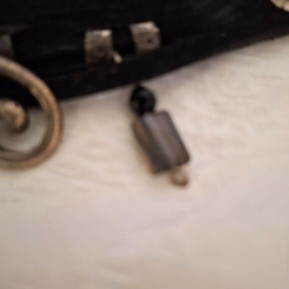 A Woman's Leather Cuff Bracelet Charms Steampunk Strappy Grunge Streetwear - Picture 11 of 11